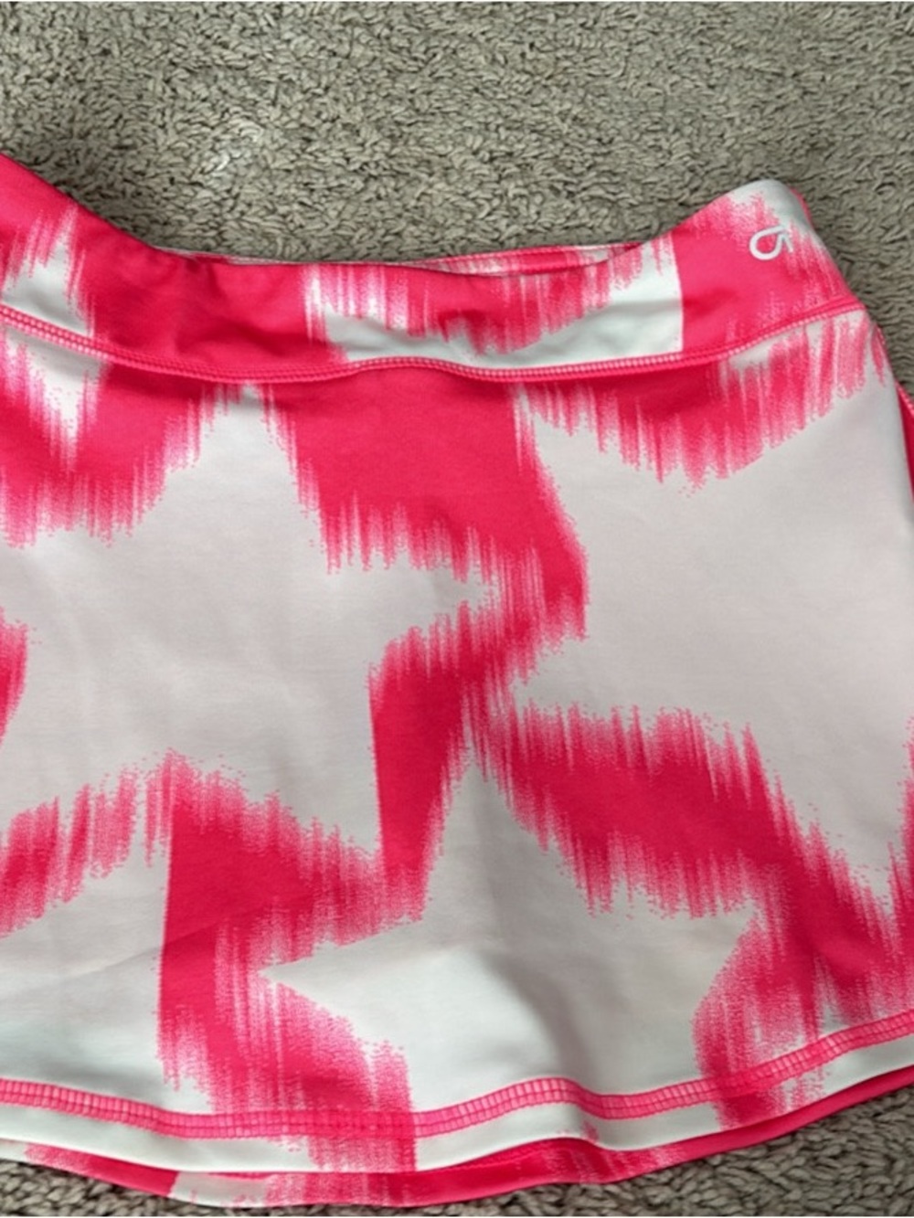 GAP Pink and White Girls' Athletic Skort